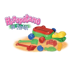Hipopótamo de praia - Solapa Divplast