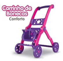 Carrinho de Boneca - Conforto Divplast